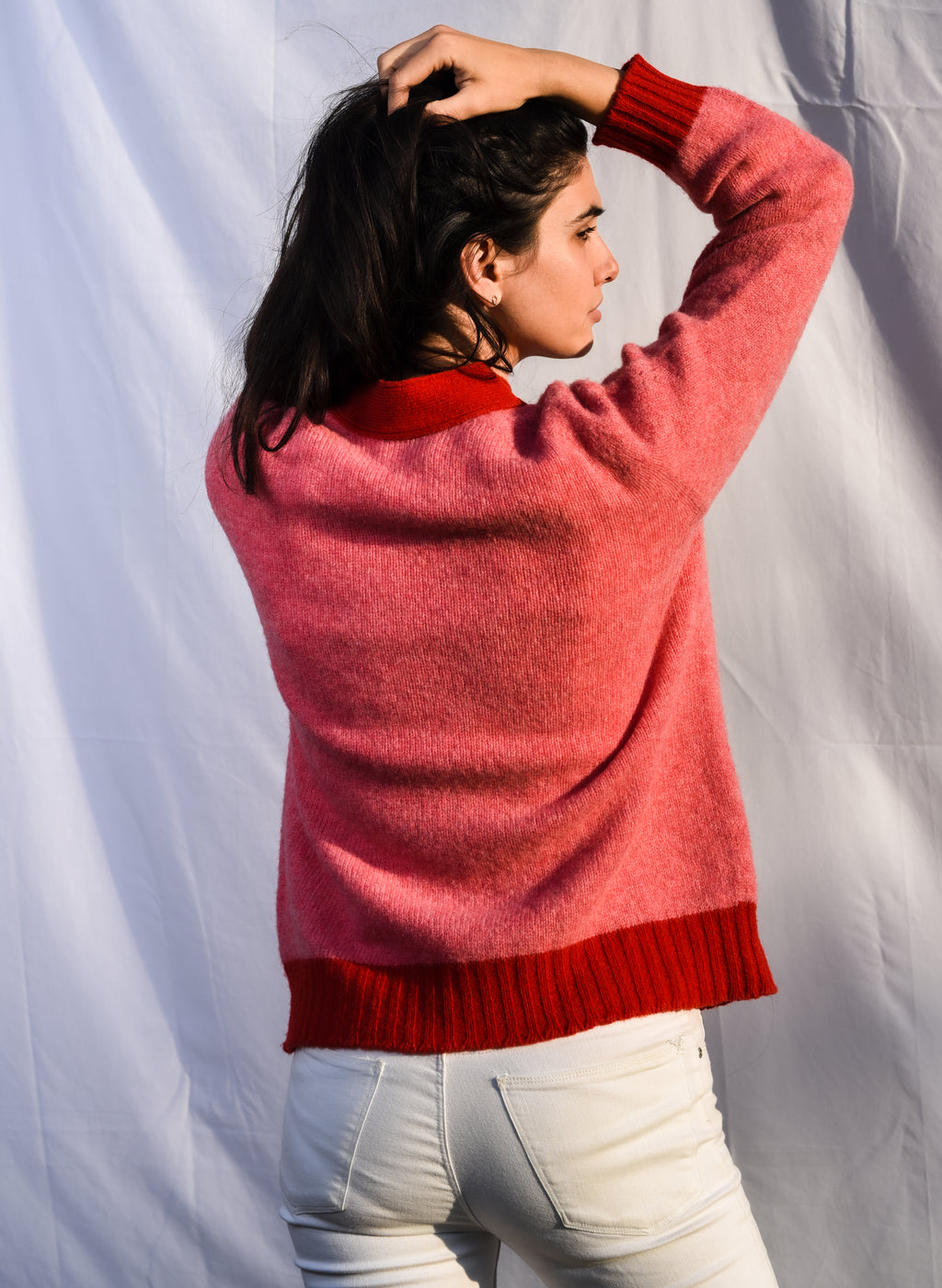 T H E Contrast Cardigan (pre-order)